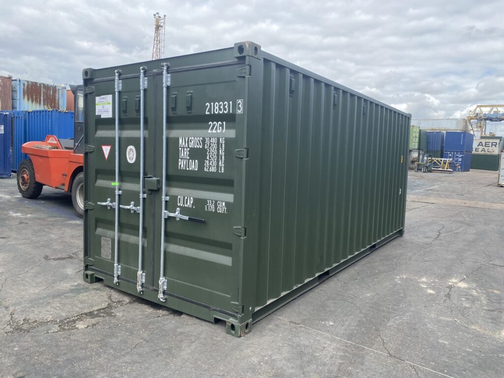 New ‘One Trip’ 20 ft Container for sale or hire