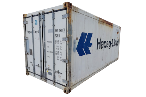 a white non-op container