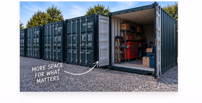 shipping containers for extra space